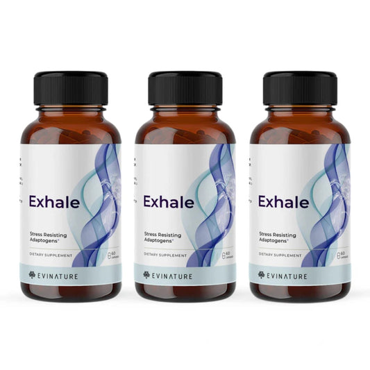 Exhale -  Balance cortisol levels & Enhance healthy stress response | 3 Pack